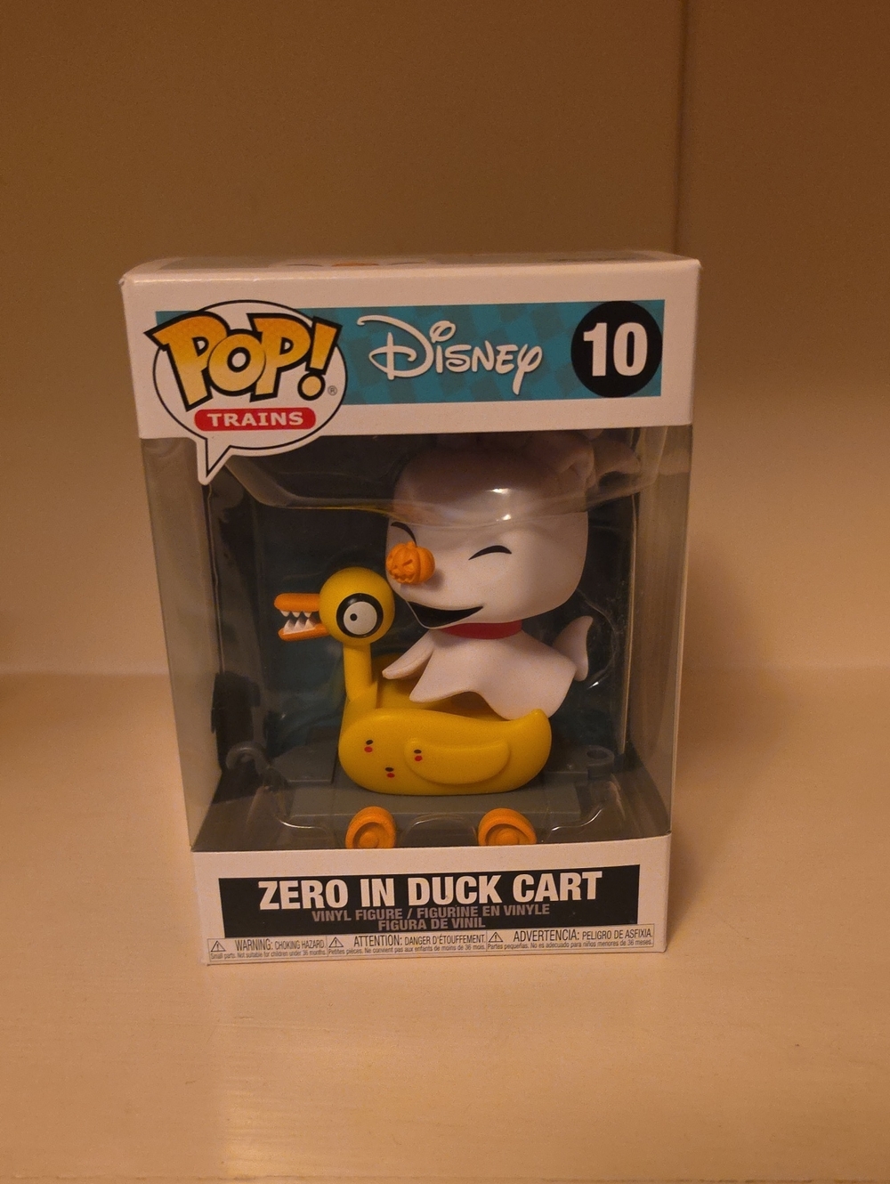 Funko Disney Pop! Zero in Yellow Duck Cart - White, Yellow, Orange, Black